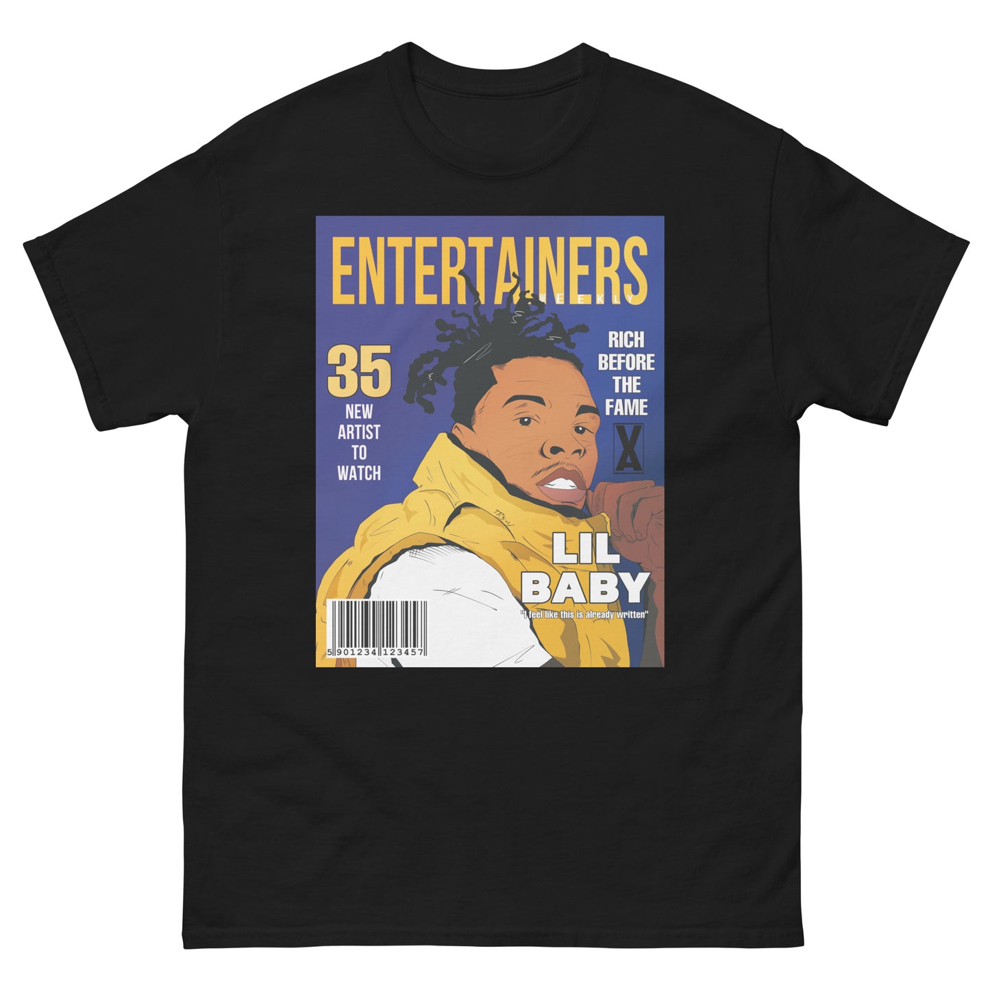 Lil Baby Magazine VxA T Shirt