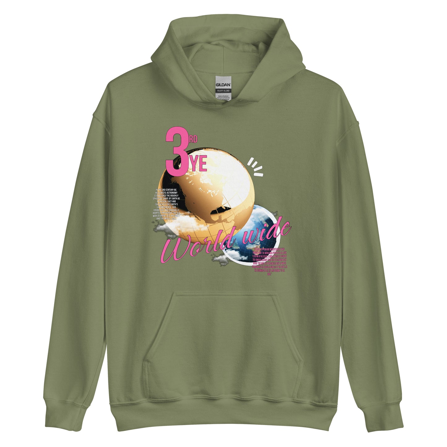 Worldwide Planet Graphic Hoodie