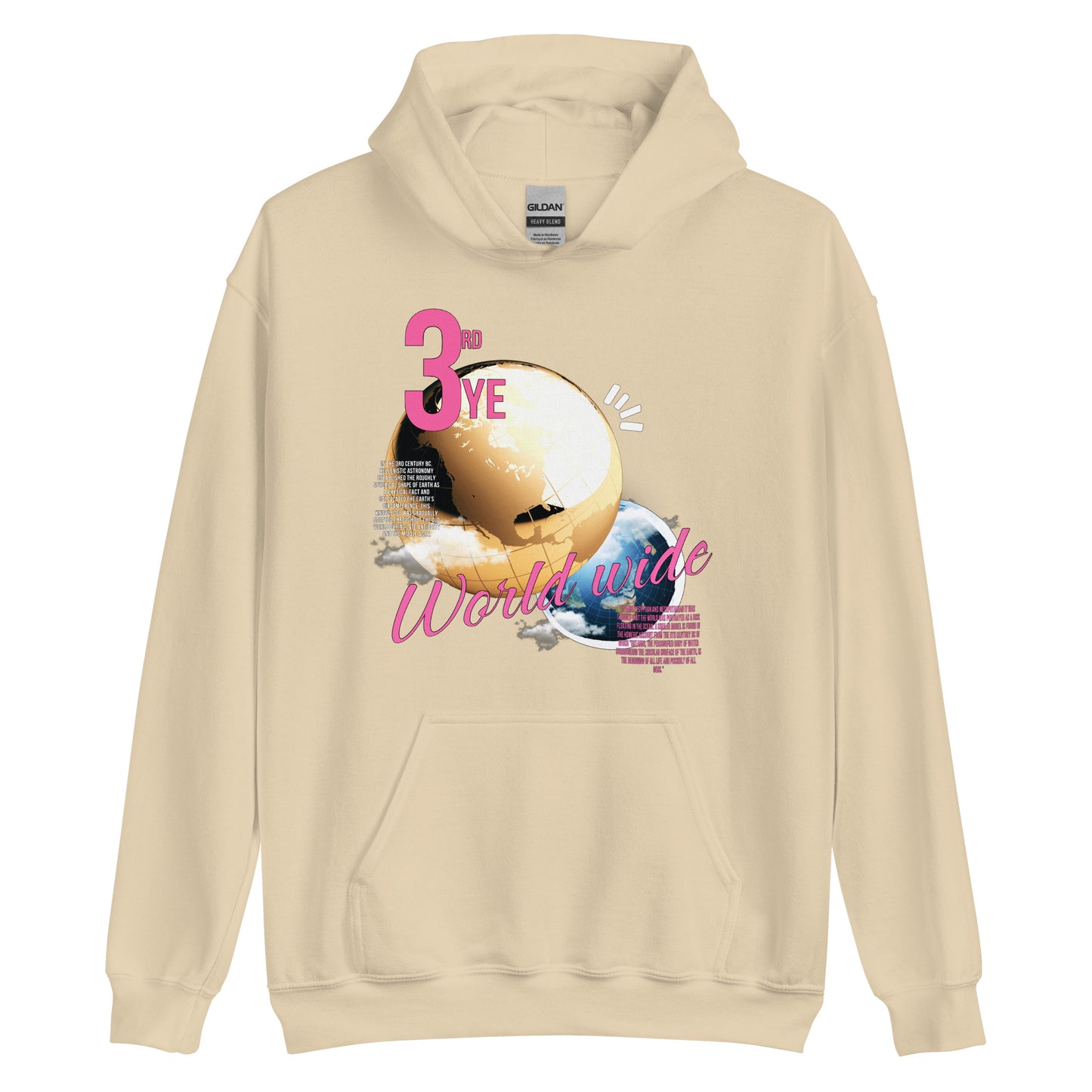 Worldwide Planet Graphic Hoodie